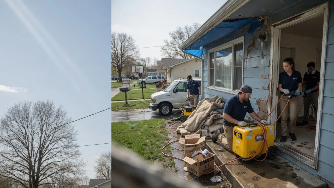 Basement Flood Cleanup in Cypress, TX near me